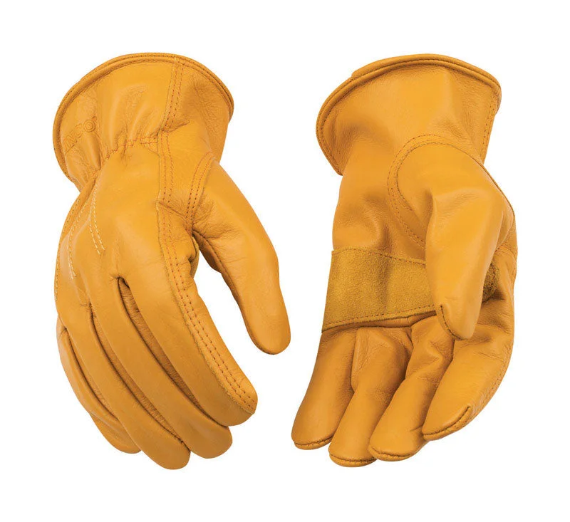 breathable everyday gloves -  Kinco Men's Outdoor Driver Gloves Gold M 1 pk