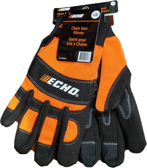 flexible versatile gloves -  ECHO Large Chainsaw Safety Gloves