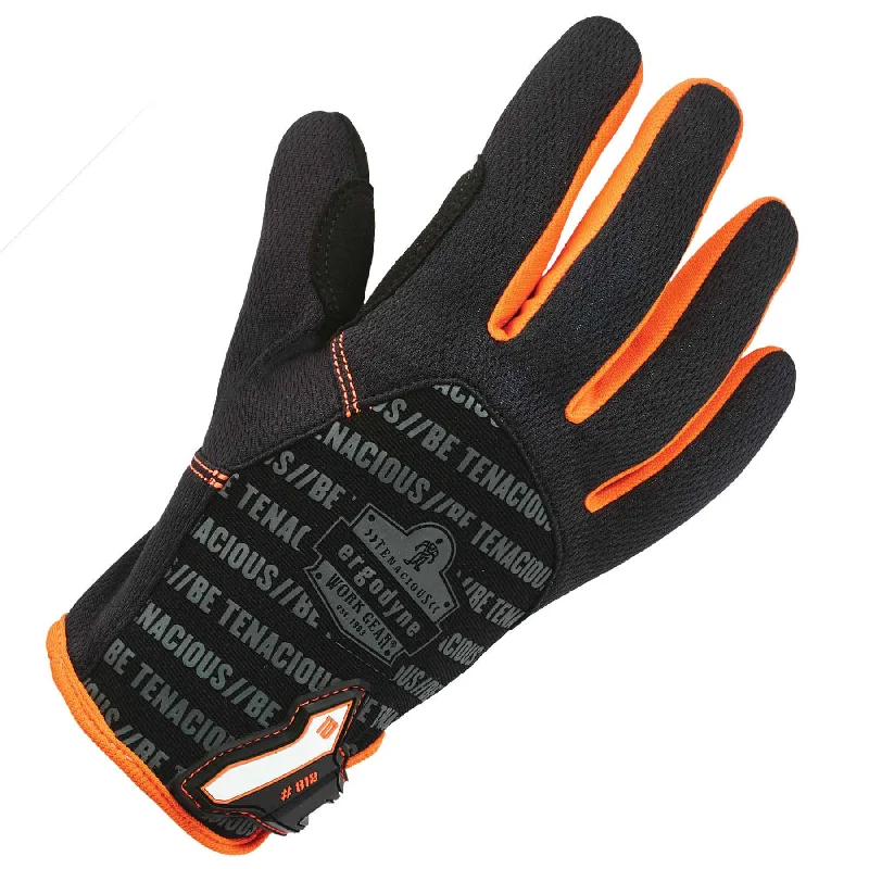 breathable breathable gloves -  Ergodyne 17172 ProFlex 812 Standard Utility Gloves, Small, Black