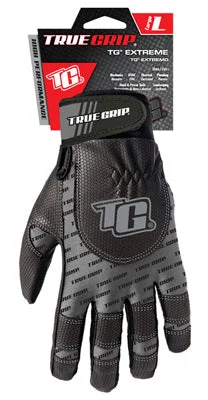 soft daily gloves -  Extreme Work Gloves, Touchscreen Compatible, Black & Gray, Large