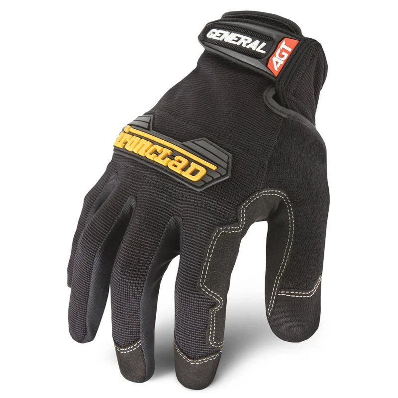 light all-season gloves -  Ironclad  General Utility  Men's  Synthetic Leather  Utility  Gloves  Black  2X-Large  1 pk