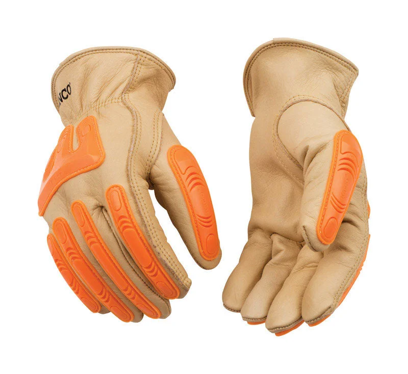 flexible daily gloves -  Kinco Men's Outdoor Hi-Viz Gloves Orange XL 1 pk