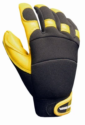 waterproof seasonal gloves -  Goatskin Hybrid Gloves, Polyurethane Reinforced, Large