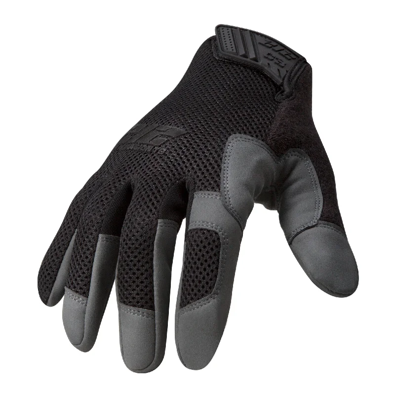 durable functional gloves -  Cut Resistant High Abrasion Air Mesh Touch Gloves in Black (EN Level 3)