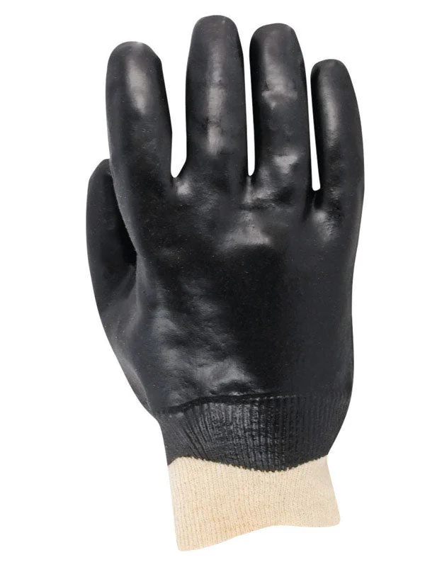 light functional gloves -  Handmaster  Men's  Indoor/Outdoor  Vinyl  Coated  Work Gloves  Black  One Size Fits All