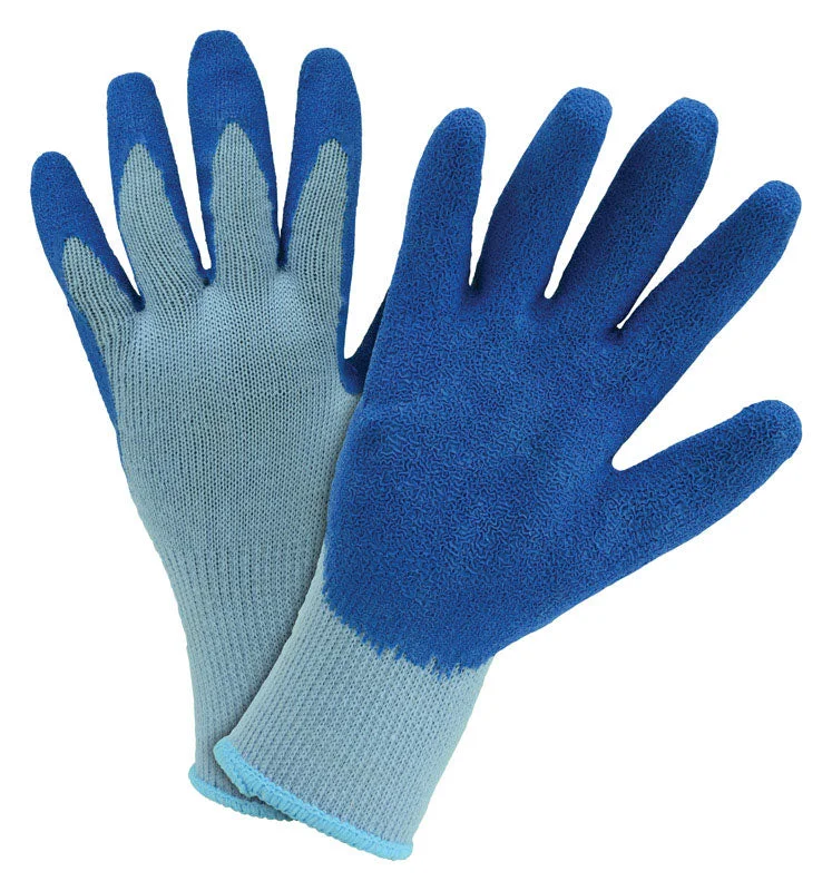 waterproof seasonal gloves -  West Chester  Men's  Indoor/Outdoor  Latex  Dipped  Work Gloves  Blue/Gray  XL