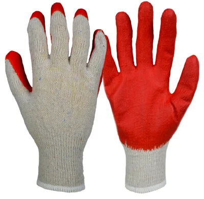 soft lightweight gloves -  Latex-Coated Gloves, Knit Shell, Men's Large, 3-Pk. (Pack of 12)