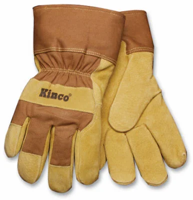 light thermal gloves -  Leather Palm Gloves, Men's L