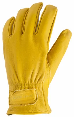 flexible touchscreen gloves -  Leather Work Gloves, Napa Goatskin, Men's L