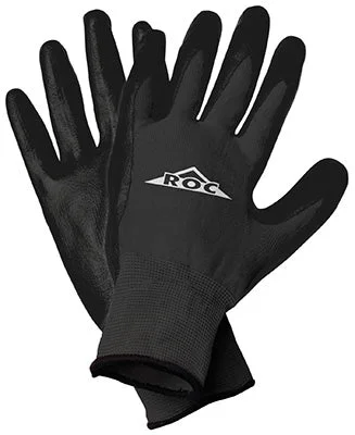 waterproof multi-purpose gloves -  LG BLK Poly Palm Glove (Pack of 12)