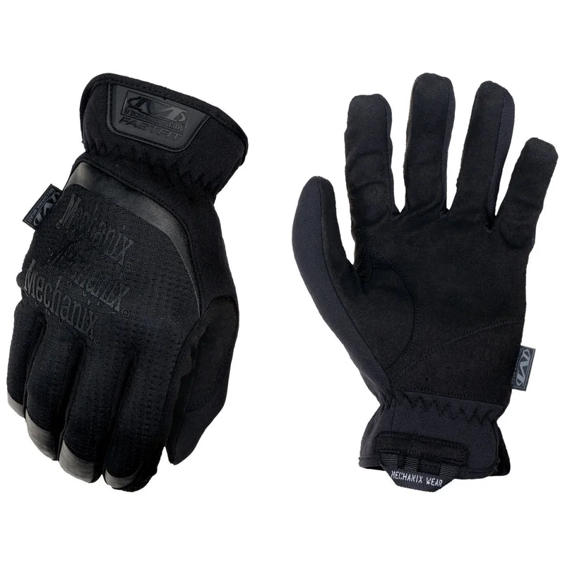 soft versatile gloves -  Mechanix Wear FastFit Men's Full Finger Tactical Gloves Black L 1 pair