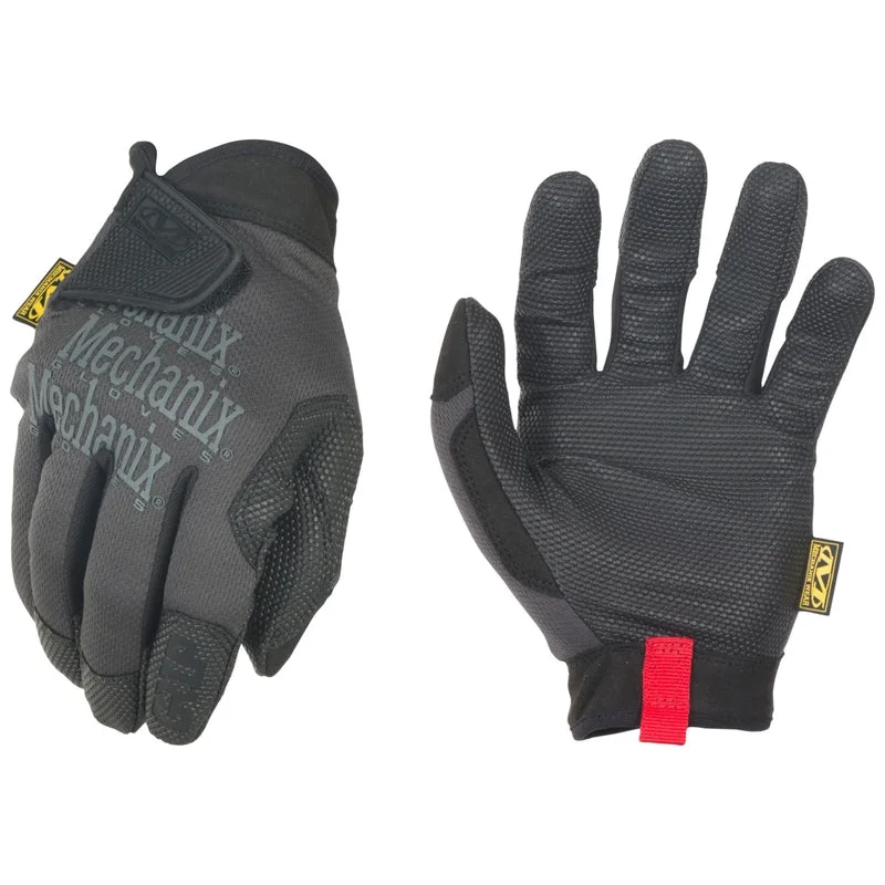 light practical gloves -  Mechanix Wear Men's Full Finger Work Gloves Black/Gray L 1 pair