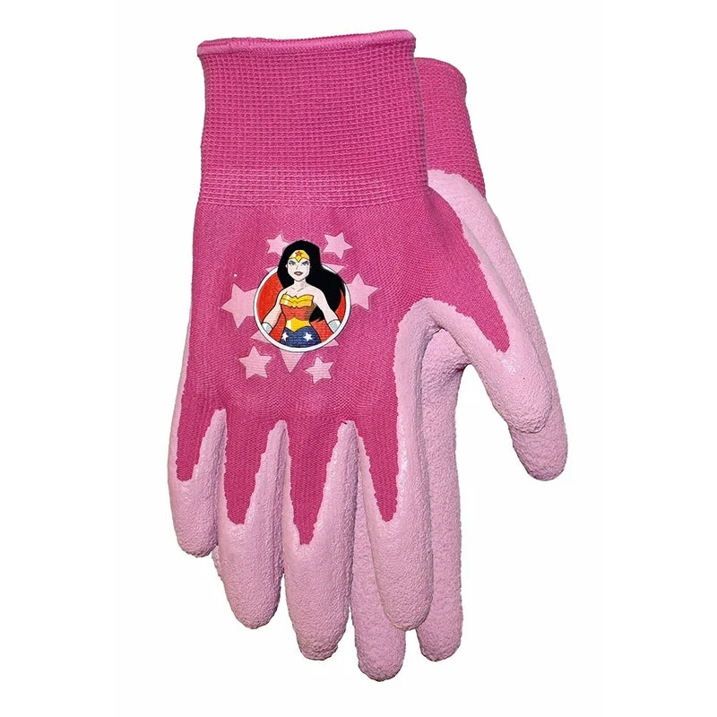 waterproof durable gloves -  MidWest Quality Gloves Youth Latex Blue/Red Grip Gloves