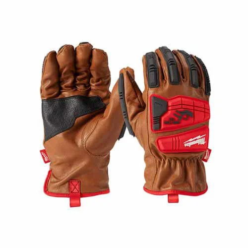 light smartphone gloves -  Milwaukee  48-22-8770 Impact Cut Level 3 Goatskin Leather Gloves - S