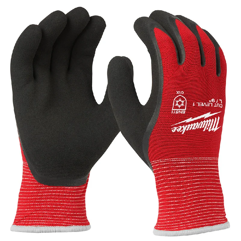 waterproof light gloves -  Milwaukee 48-22-8910B  12 Pack Cut Level 1 Insulated Gloves - S