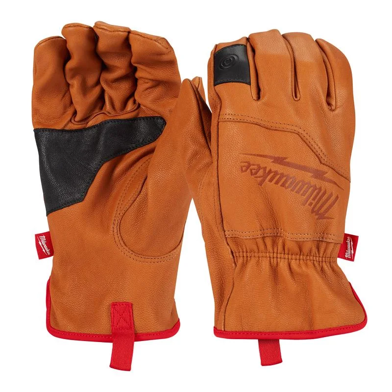 flexible soft gloves -  Milwaukee SmartSwipe Work Gloves Orange XL 1 pair