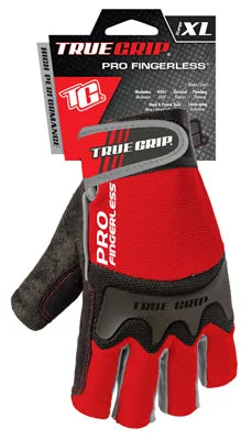 waterproof daily gloves -  Pro Fingerless Gloves, Knuckle Protection, XL