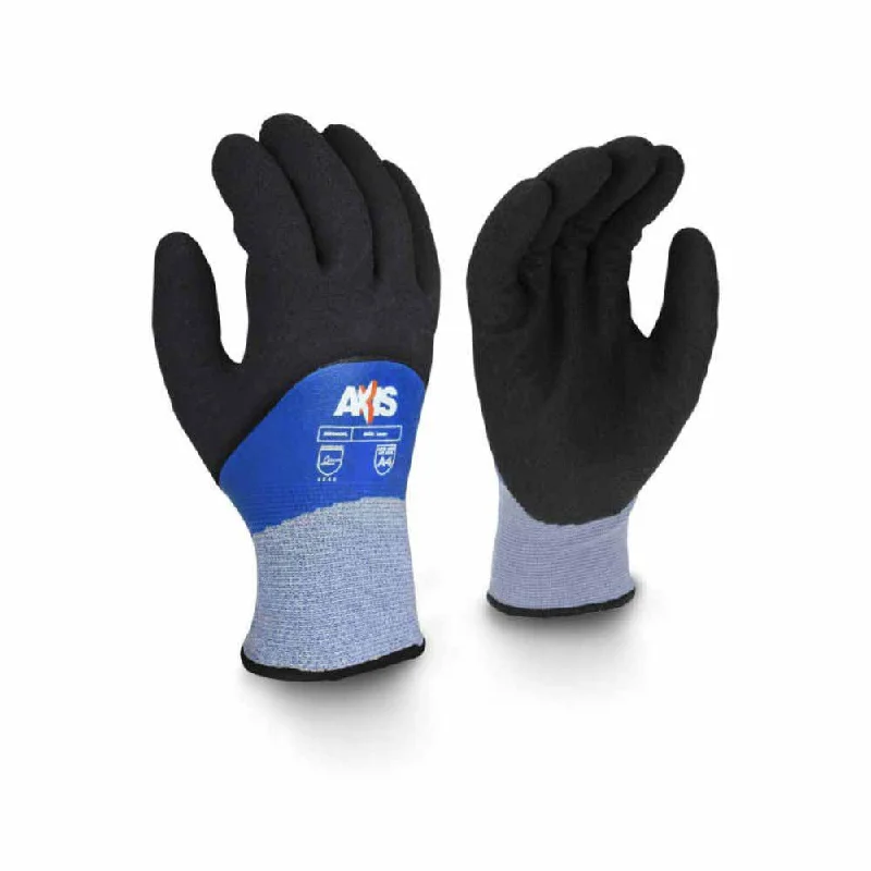 light functional gloves -  Radians RWG605S Small Blue / Black Cold Weather Gloves  Cut Rated [A4] 4544