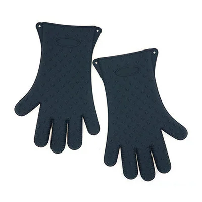 soft heavy-duty gloves -  Silicone Gloves, Dark Gray, Fits Most, 2-Pk.