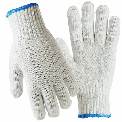 non-slip touchscreen gloves -  String Knit Work Gloves, Ambidextrous, Men's L, 12-Pk.