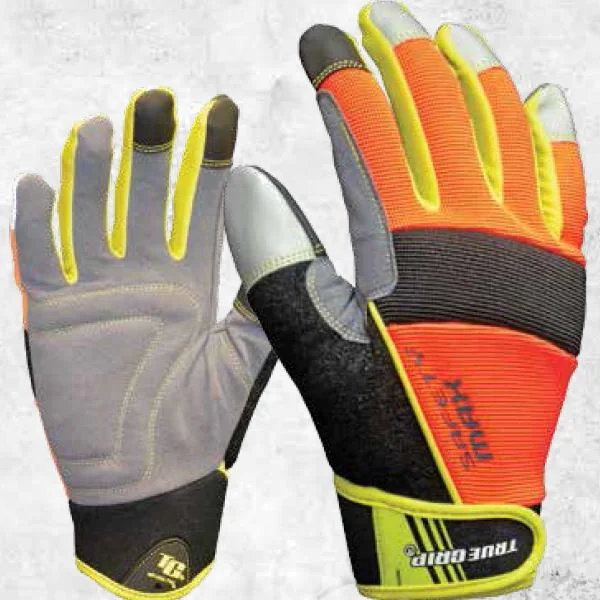 breathable practical gloves -  True Grip Safety Max Work Gloves With Touchscreen Fingers