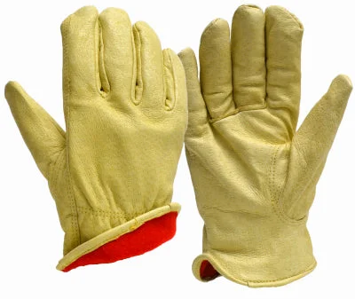 waterproof heated gloves -  Winter Gloves, Pigskin, 40G Thinsulate, Men's Large