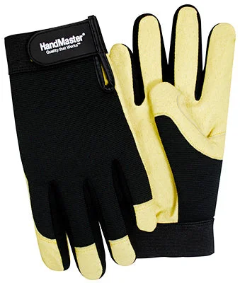 durable gadget gloves -  Work Gloves, Pigskin Palm, Large