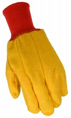 non-slip heavy-duty gloves -  Work Gloves, Poly/Cotton Shell, Men's L