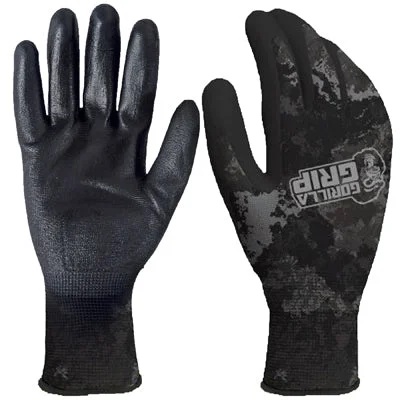 flexible everyday gloves -  Work Gloves, Tac-Black, Polymer Coating, Men's XL