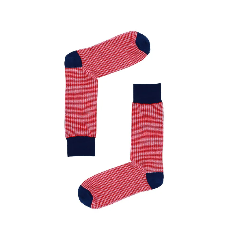 sock protection -  AAS Cotton Dress Socks Block Stripe Crew Socks