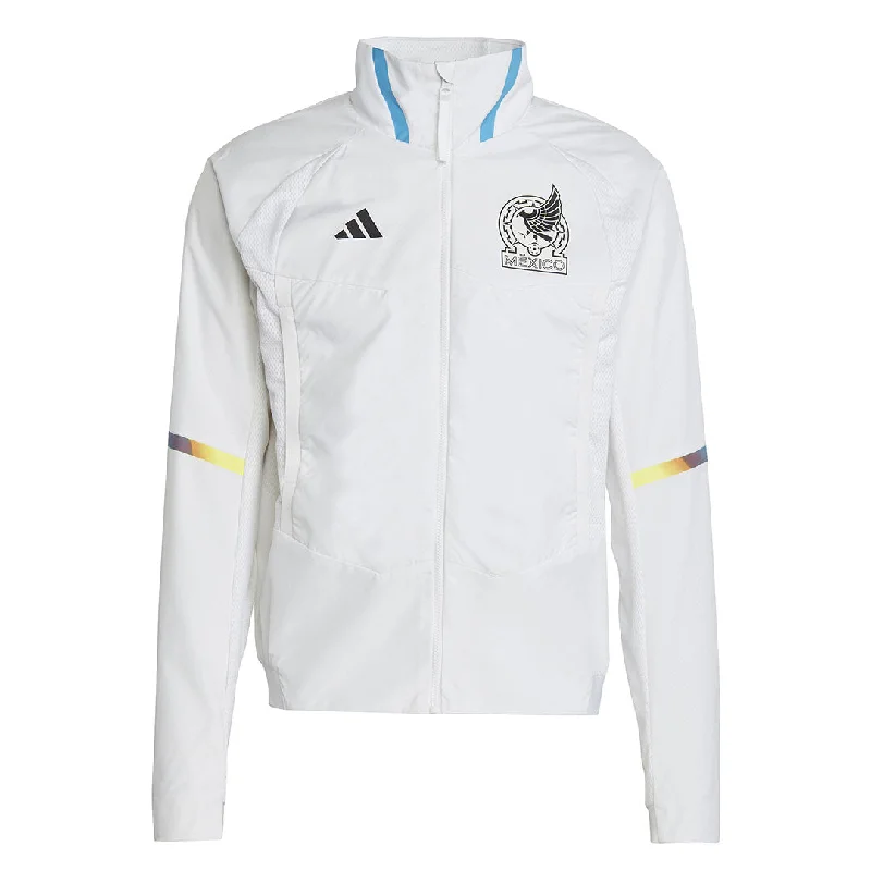 sock flexibility -  adidas - Men's Mexico Game Day Anthem Jacket (IC4452)