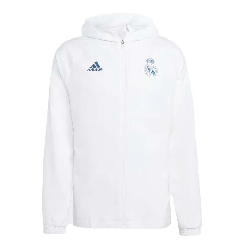 sock feel -  adidas - Men's Real Madrid Graphic Windbreaker (HT6459)