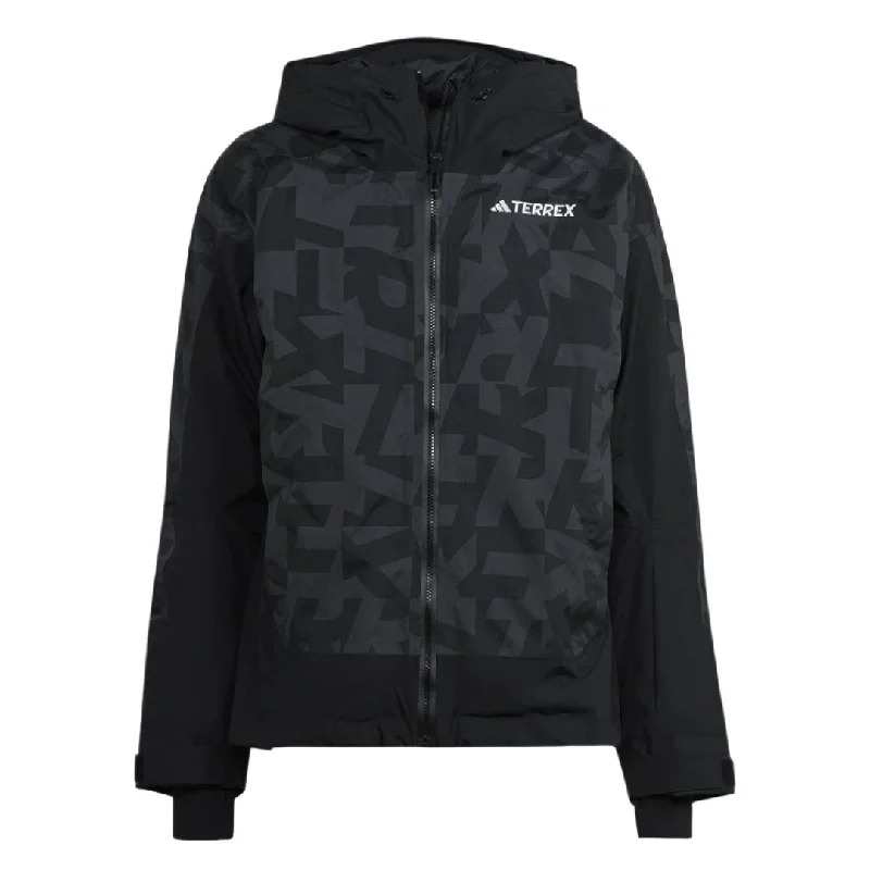 sock breathability -  adidas - Men's Terrex Xperior 2L Insulated RAIN.RDY Graphic Jacket (IB4214)