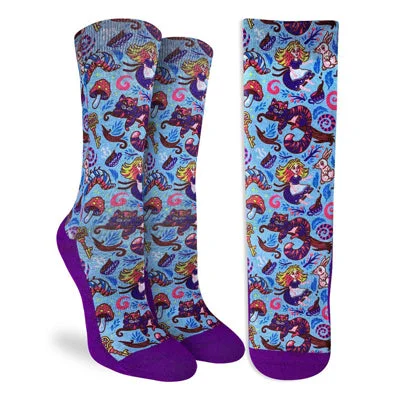 sock polyester -  Alice In Wonderland Socks