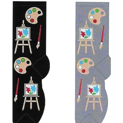 sock vibe -  Artist Palette Socks