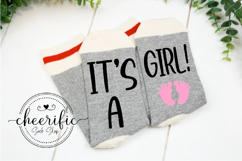 sock retro -  It's A Girl Socks