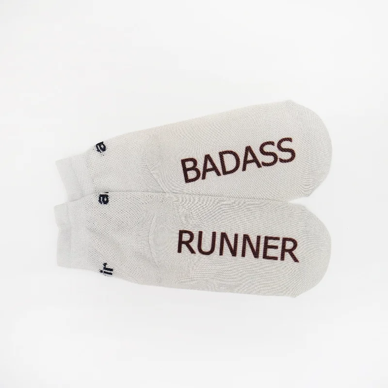 sock elegant -  Badass Runner Socks, Runner Gift, Girls Track Team Gift, Running Group Gift, Sport Socks, Motivation Work out Sock, Running Gift For Her