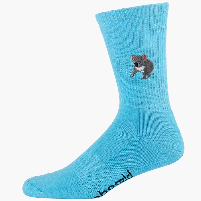 sock affordable -  Bamboo Men's Socks - Koala Zoo Conservation Socks