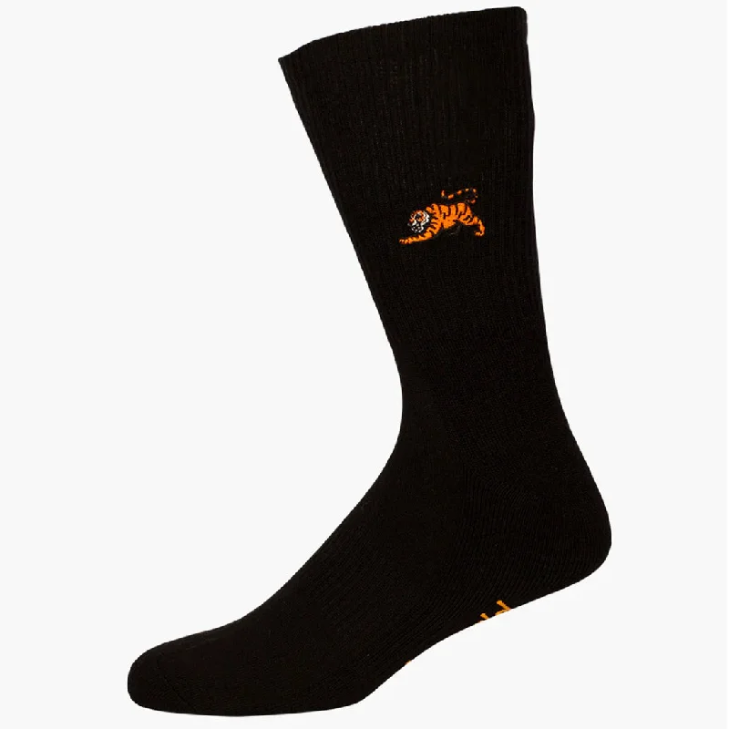 sock organic -  Bamboo Men's Socks - Tiger Zoo Conservation Socks