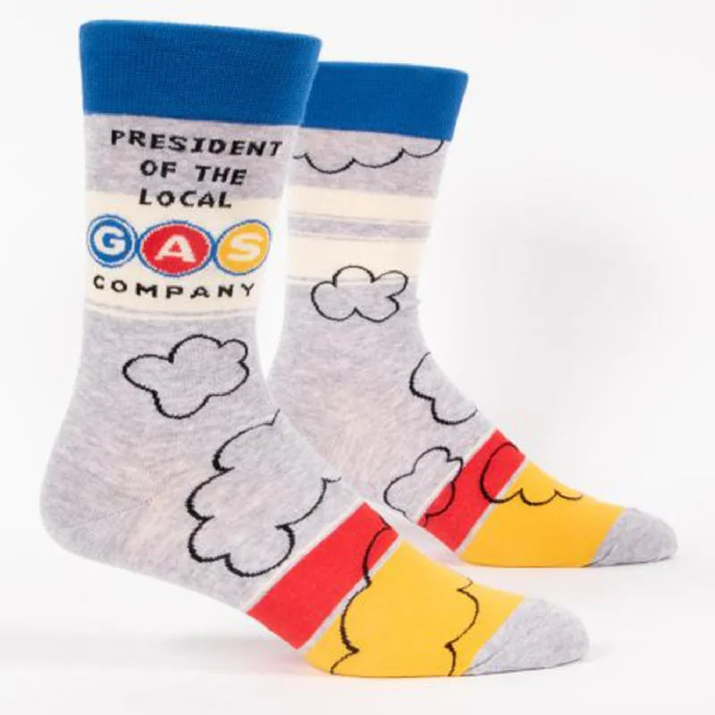 sock subtle -  BlueQ President of the Local Company Men's Socks