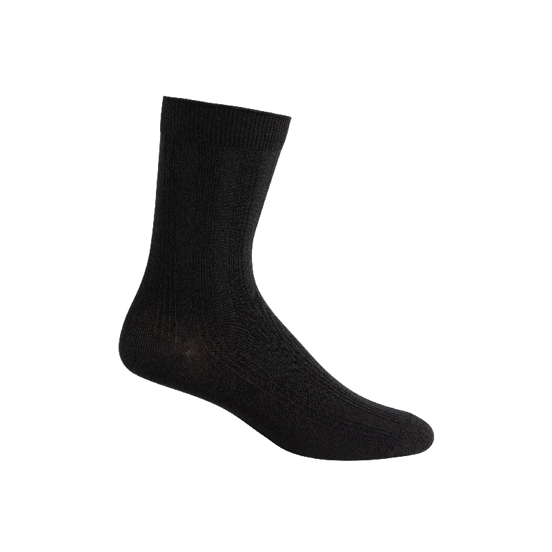 sock enthusiasts -  crew modal triple striped