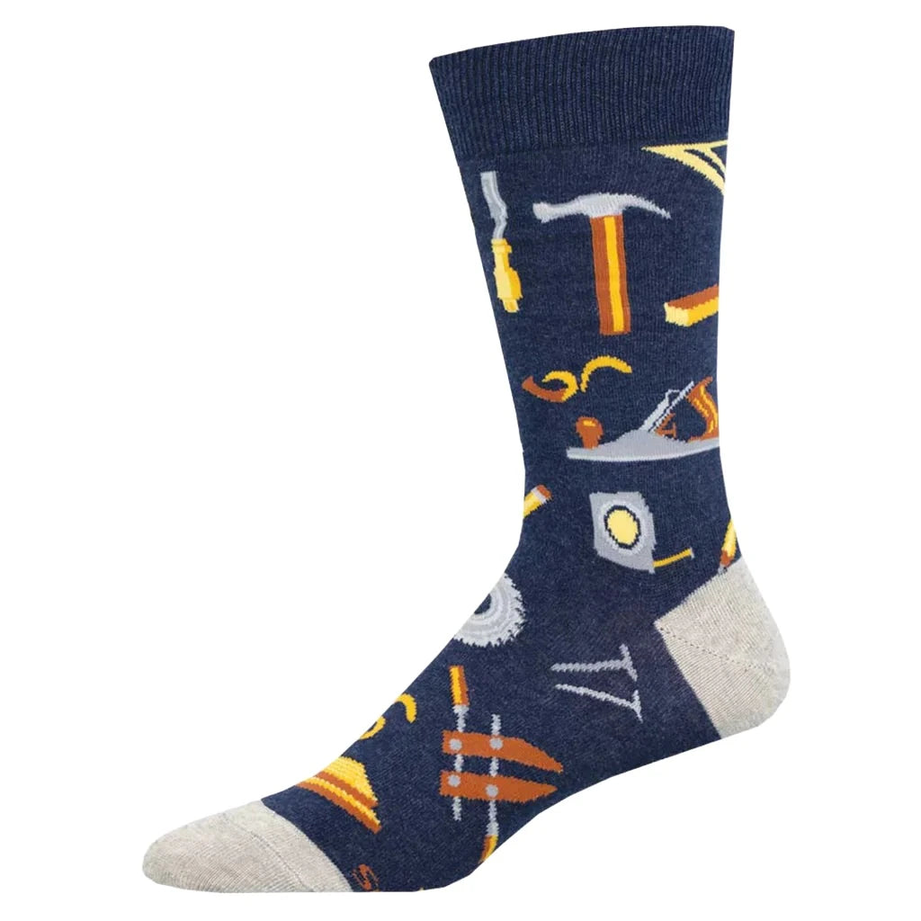 sock style -  Can You Fix It? - Navy Heather