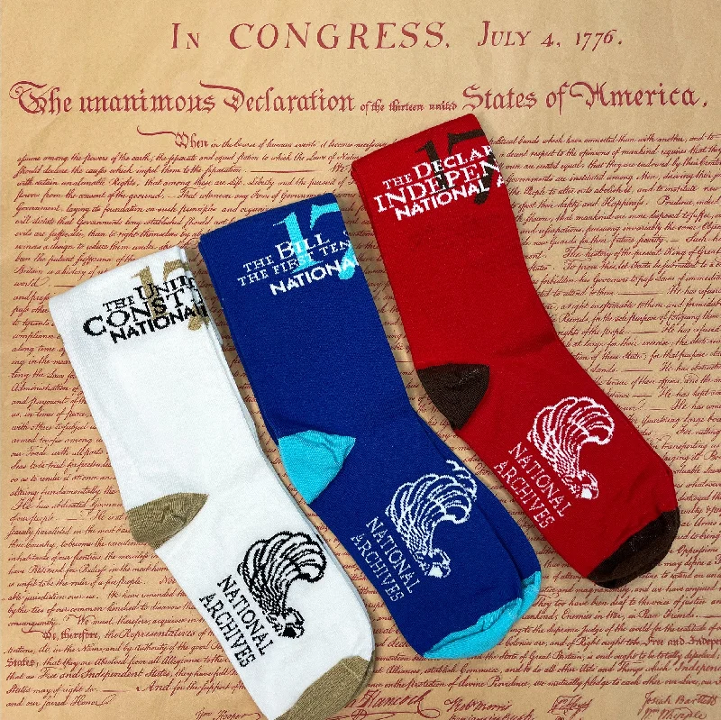 sock manufacturers -  Charters of Freedom Bundle of Socks