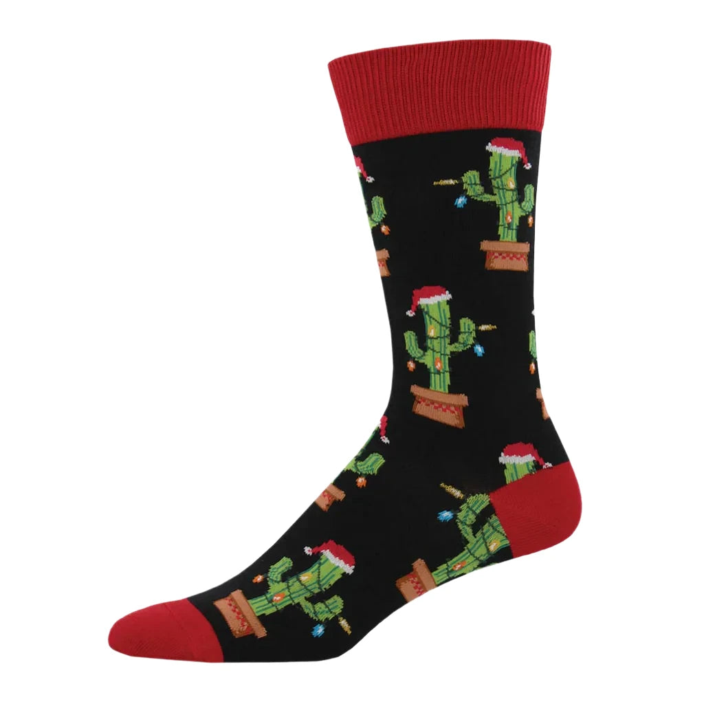 sock reviews -  Christmas Cactus