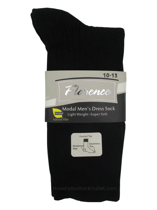 sock sustainable -  men basic modal dress bk