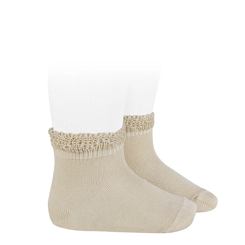 sock happiness -  anklet crcht cuff