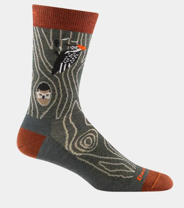 sock outdoor -  Darn Tough/Men's Woody Crew Lightweight Lifestyle Sock/6111