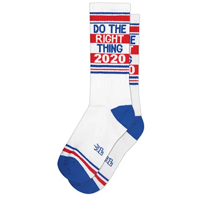 sock sets -  DO THE RIGHT THING 2020 GYM SOCKS