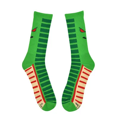 sock patterns -  Dragon Ball Super Shenron Athletic Crew Socks