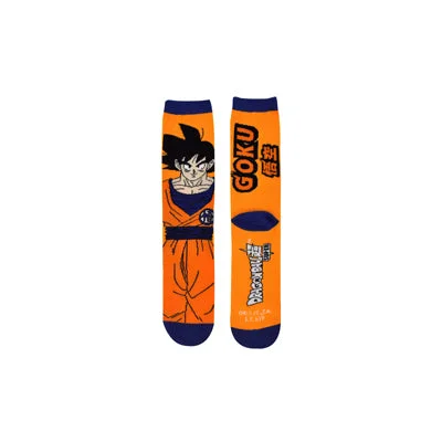 sock treat -  Dragon Ball Super Goku Crew Socks